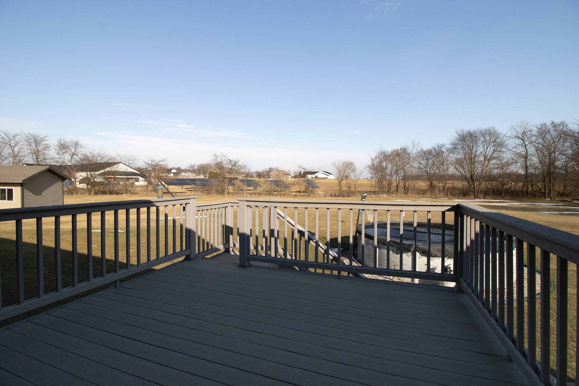 back deck off the dining room