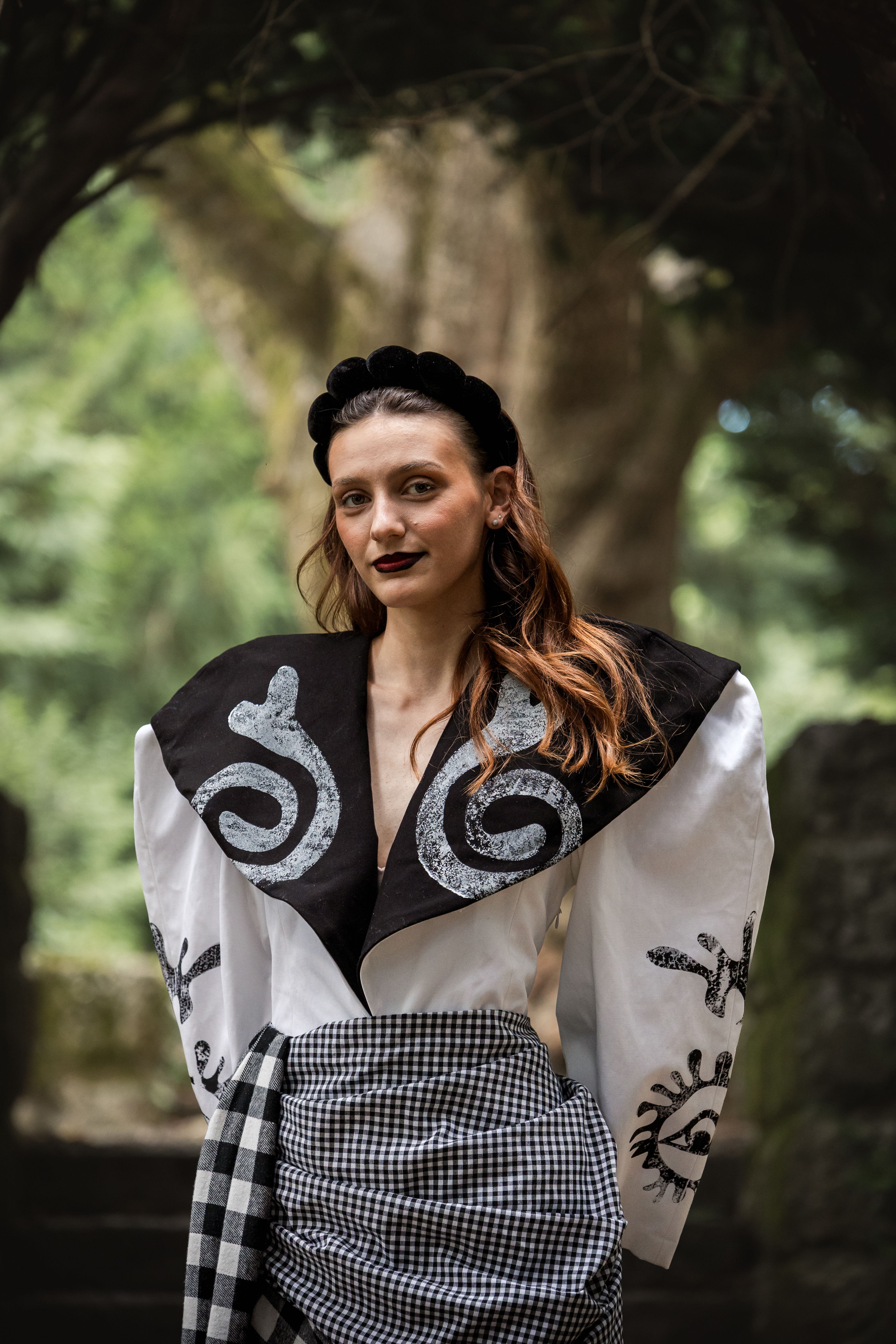 Dizajnerka, stilistka, vizažistka: Ema Novak, Model: Iva Šiško