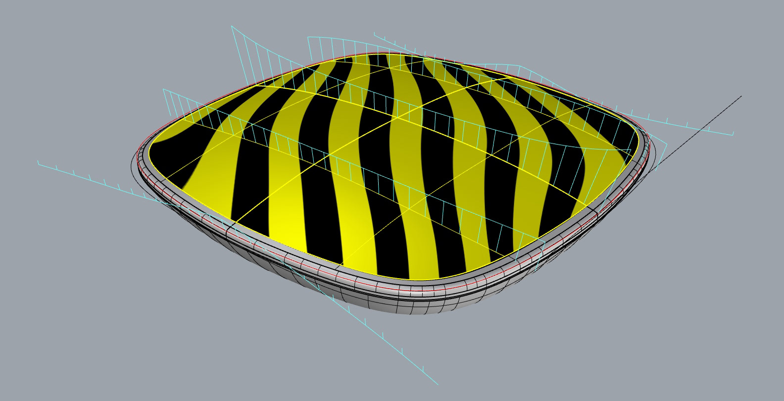 WIP top pillowing surface