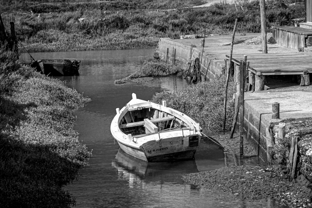 Image n° Marine B&W / Ports Oléron 07