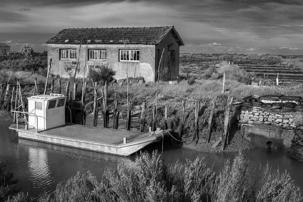 Image n° Marine B&W / Ports Oléron 04