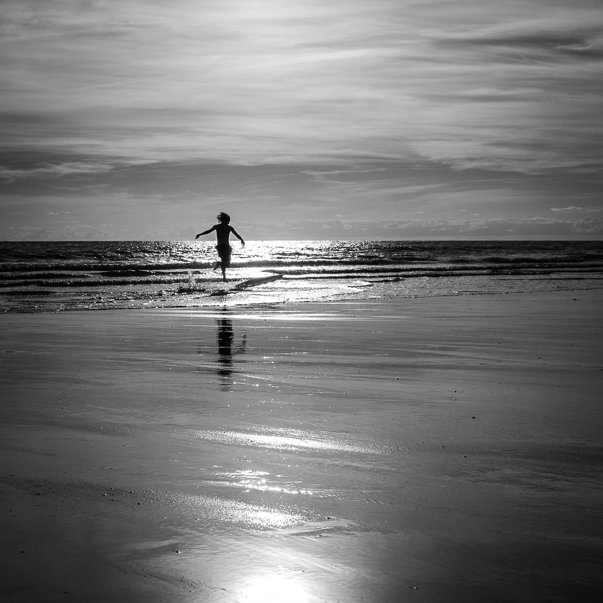 Image n° Marine B&W / Silhouettes Oléron 06