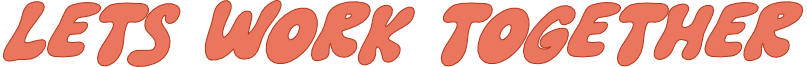 Lets work together banner
