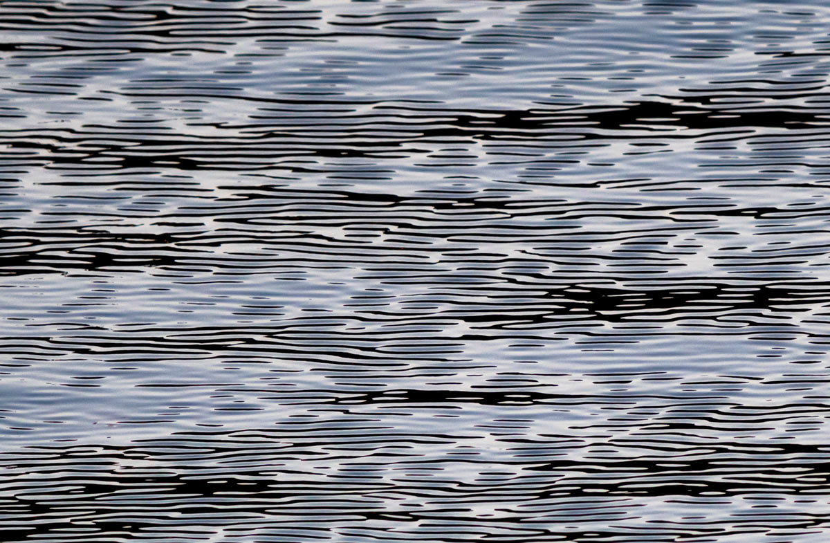 my view after sunset