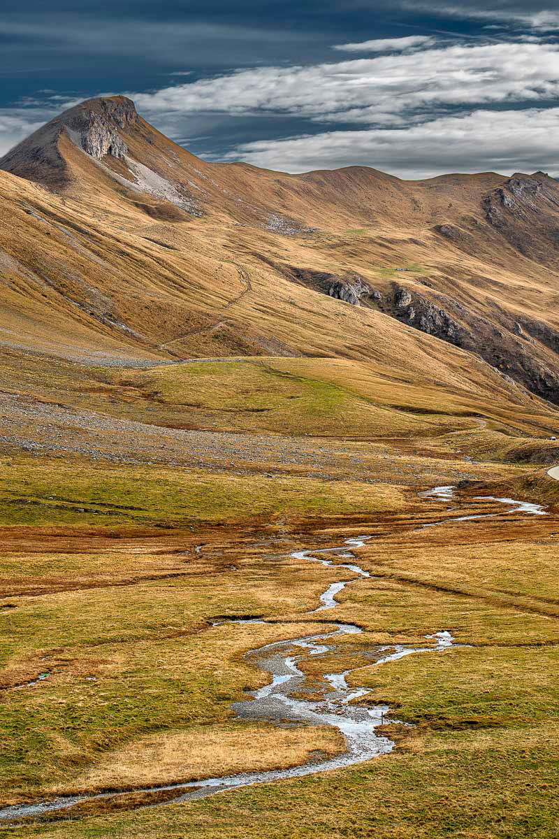 meandering river in a landscape we passed on our second day