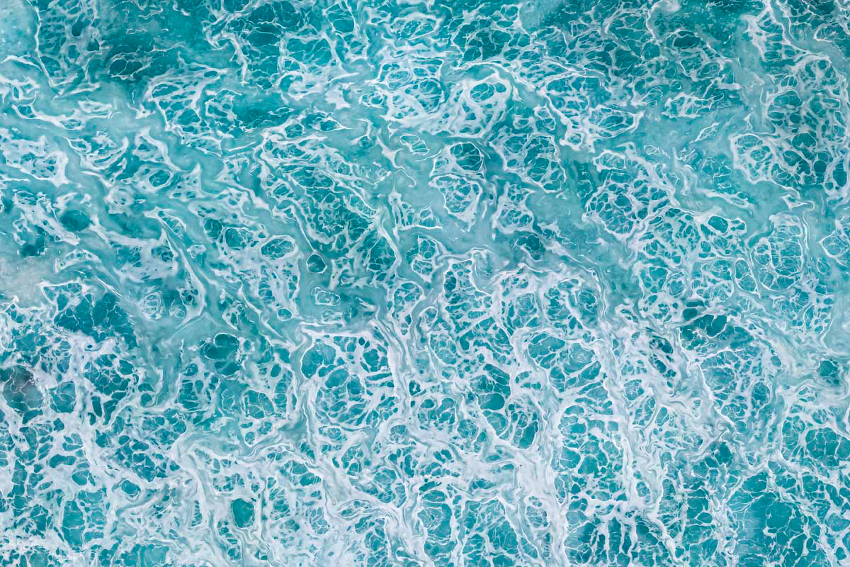 sea abstract (drone)