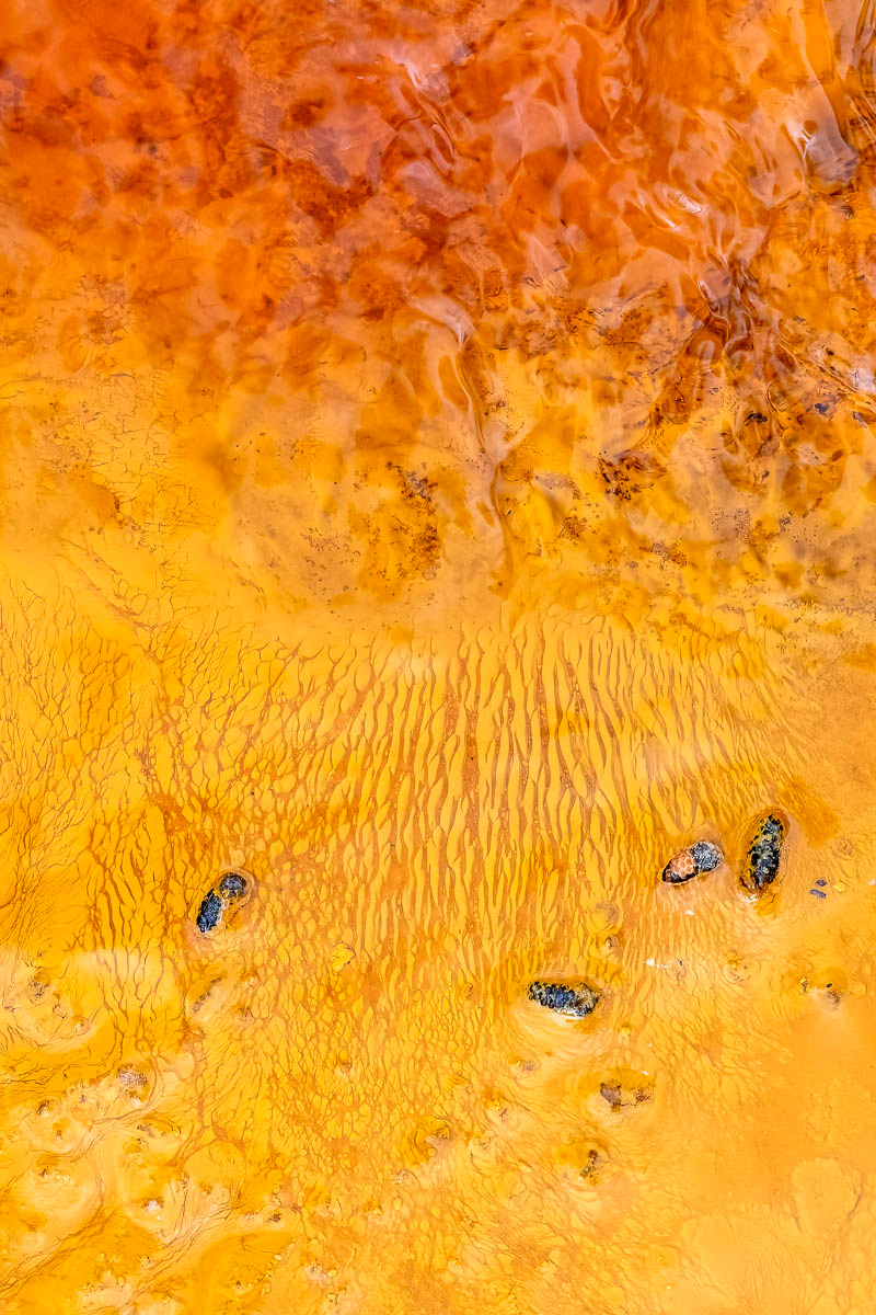 structures in the river bed 