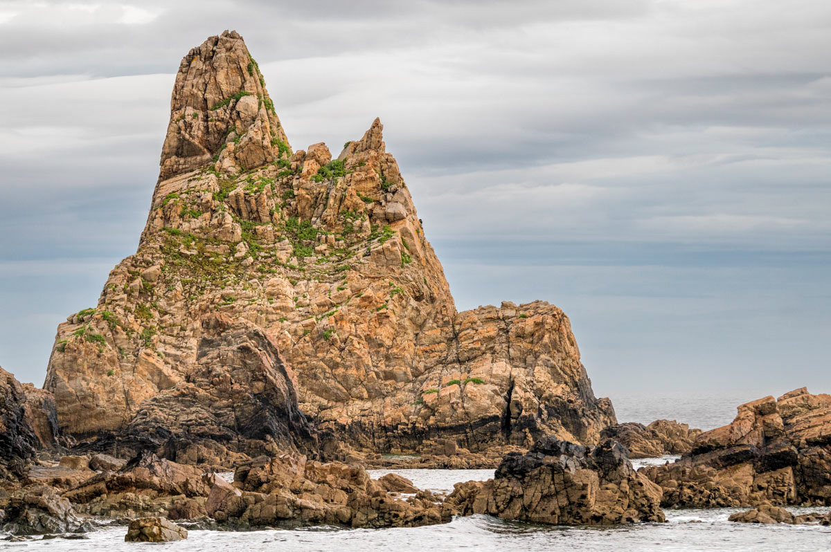 pointy rock