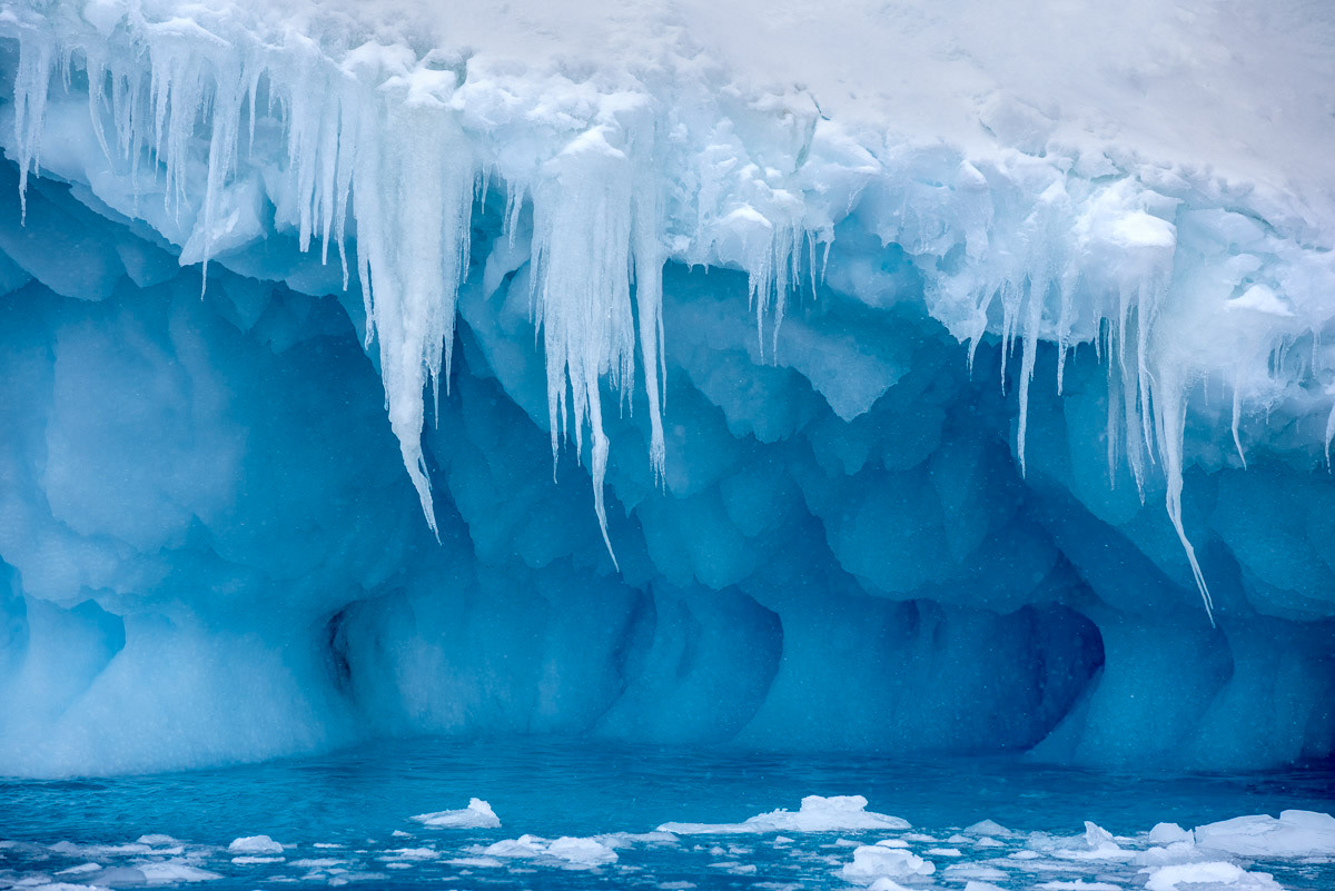 compressed ice (antarctica 2016)