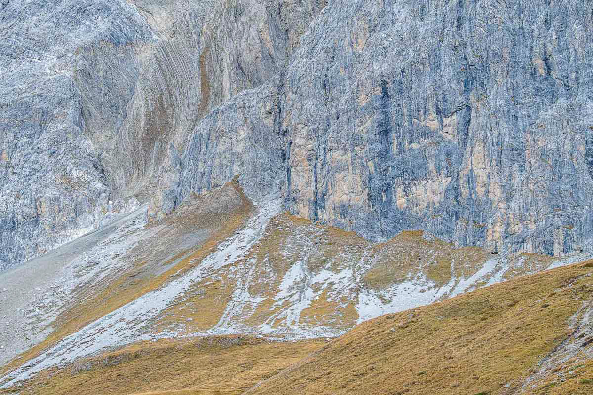 mountain wall abstract