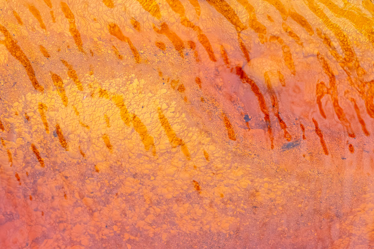 structures in the river bed 