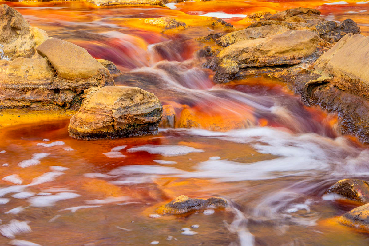 another location of the river - slow shutter speed experiments