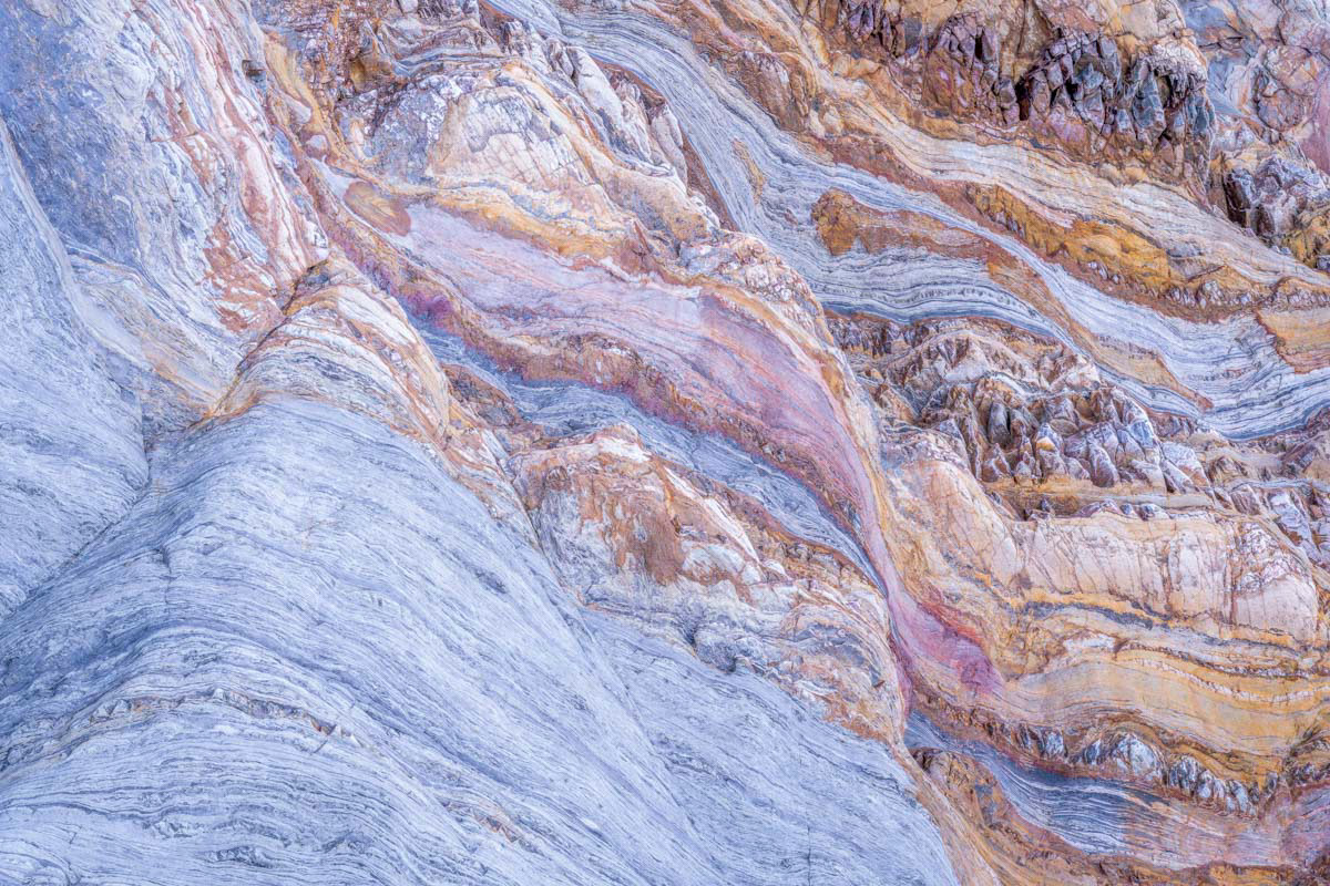 colorful flysch rocks