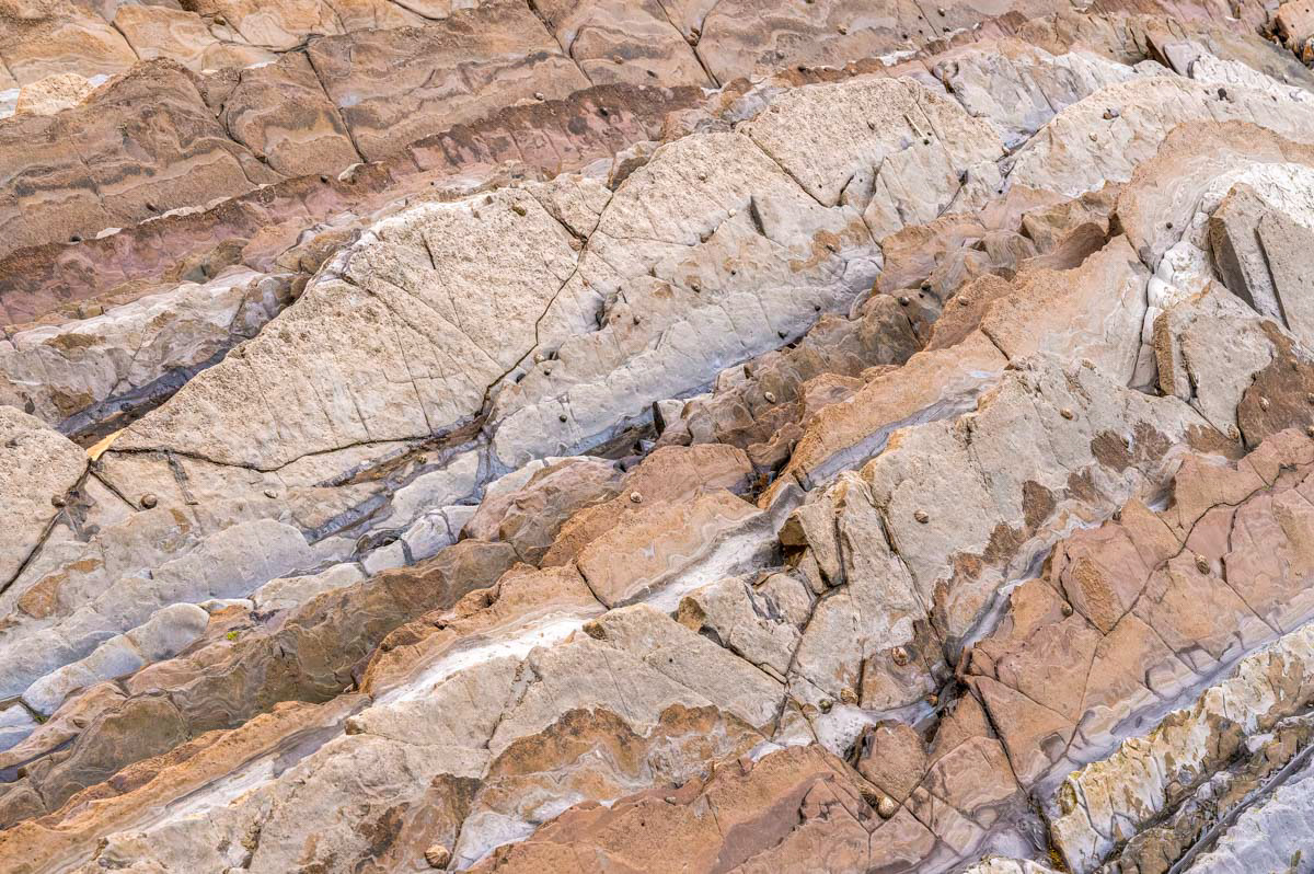 endless layers of flysch leading to the sea