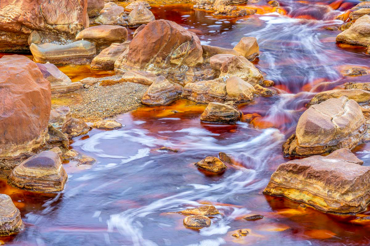 another location of the river - slow shutter speed experiments
