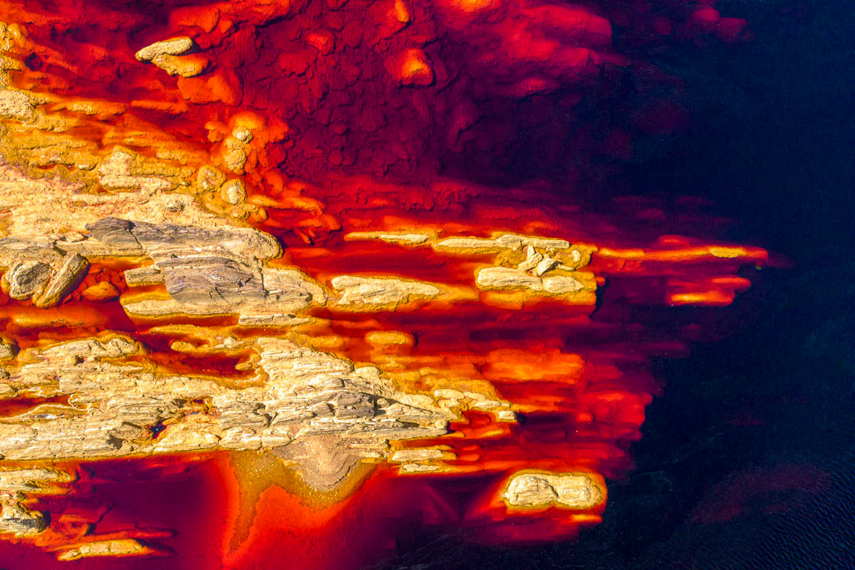 same location - drone footage