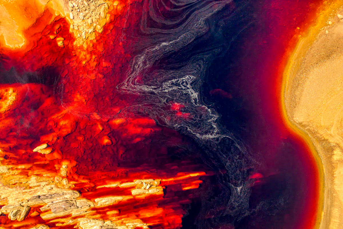 same location - drone footage