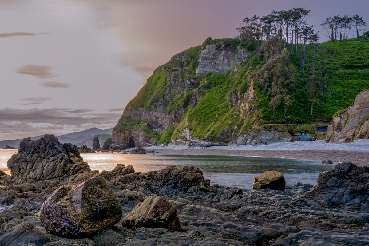 sunrise on the beach