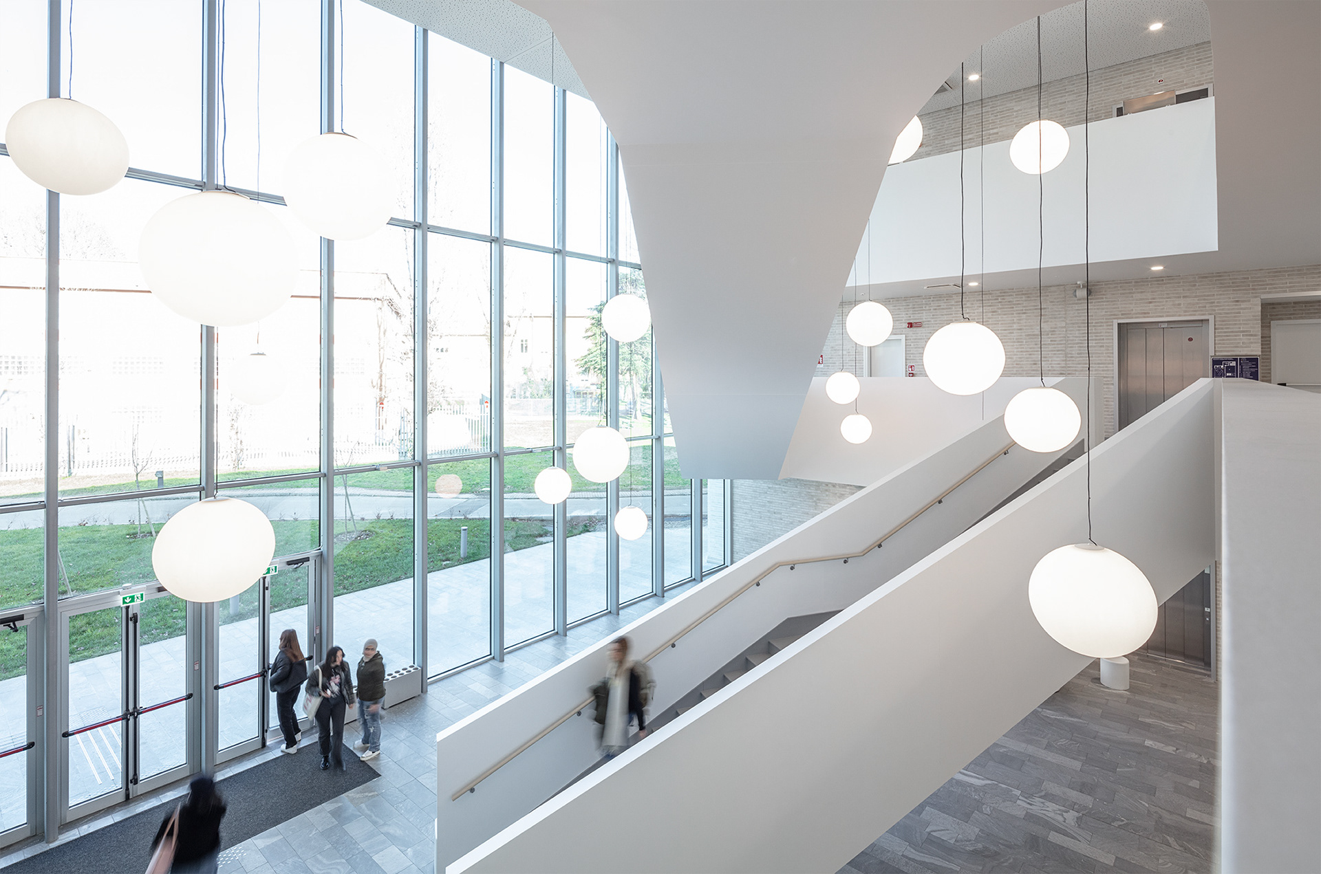 Nuovo Polo Didattico Scienze del Farmaco di Pavia per ITI Spa.