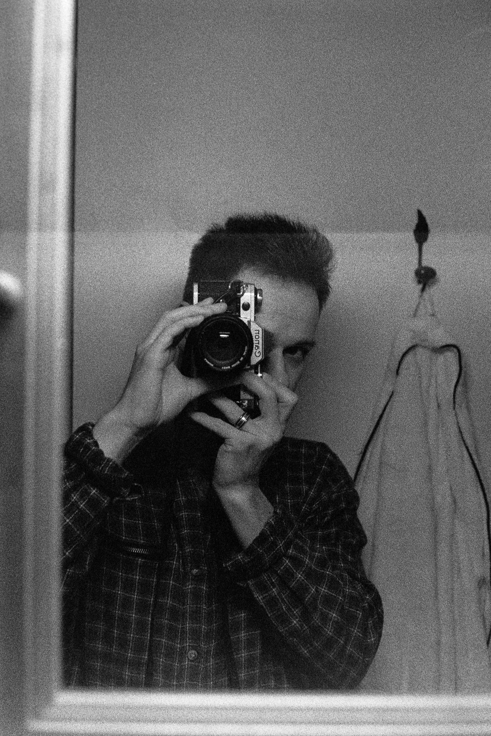 Autoportrait Oeil ouvert © Janvier 2026/Nantes