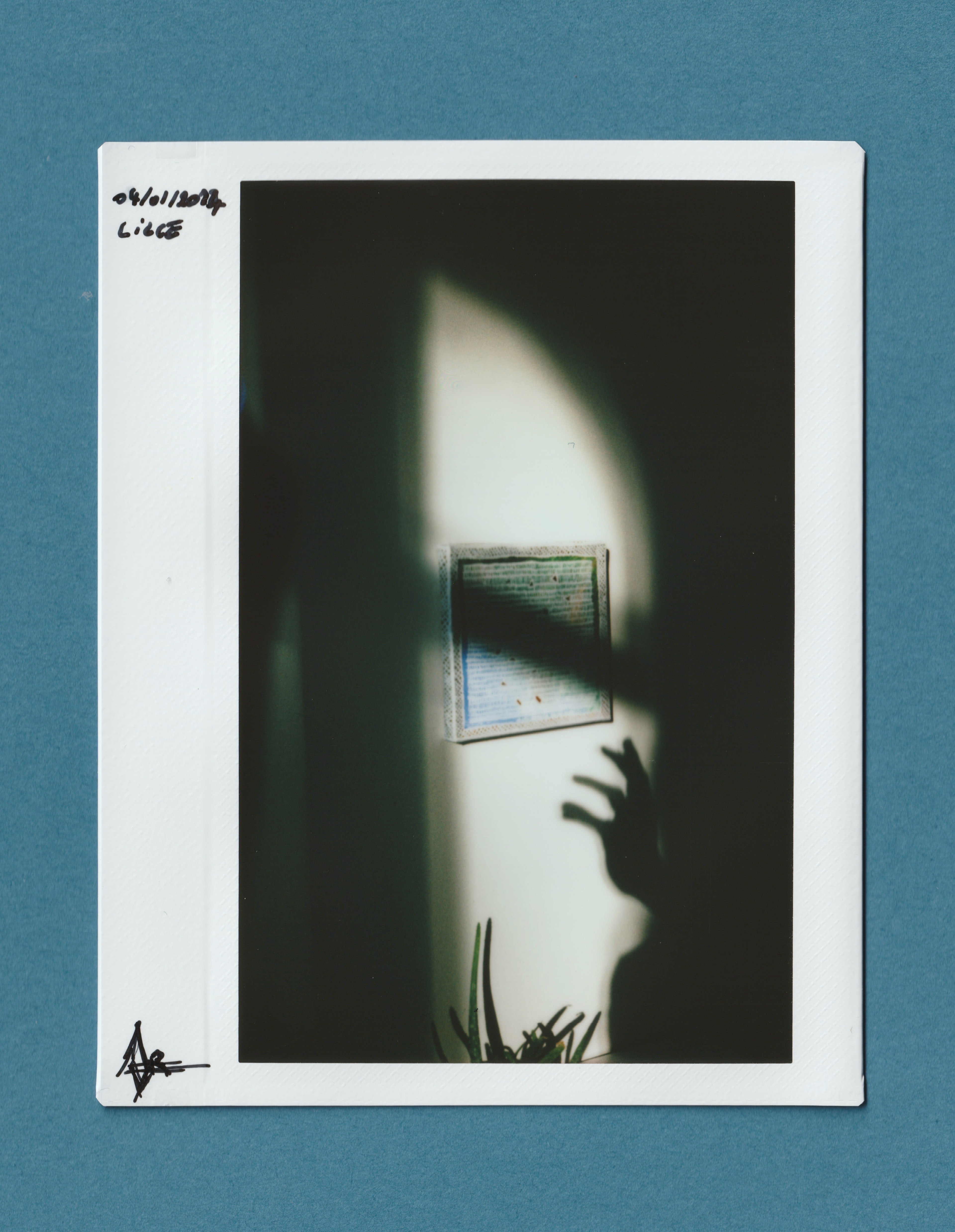 autoportrait à la main ©️