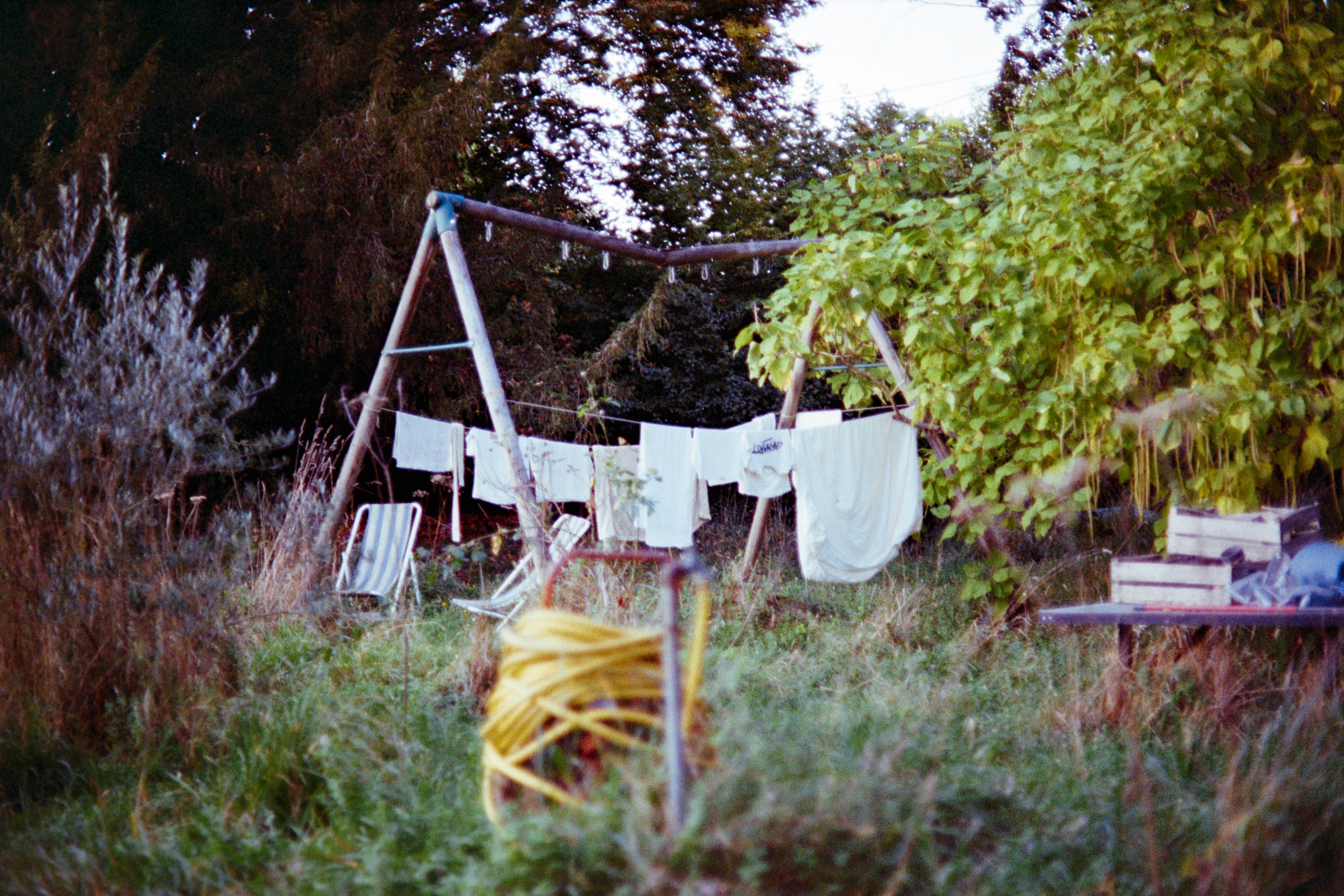 Le linge à 19h ©️ — Octobre 2025/Le Gué André