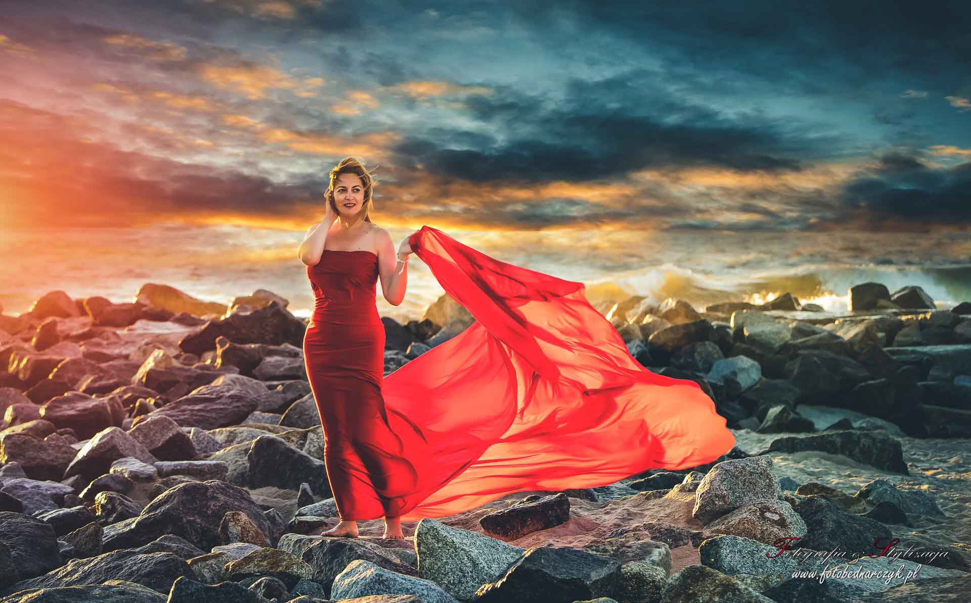 sesja nad Bałtykiem