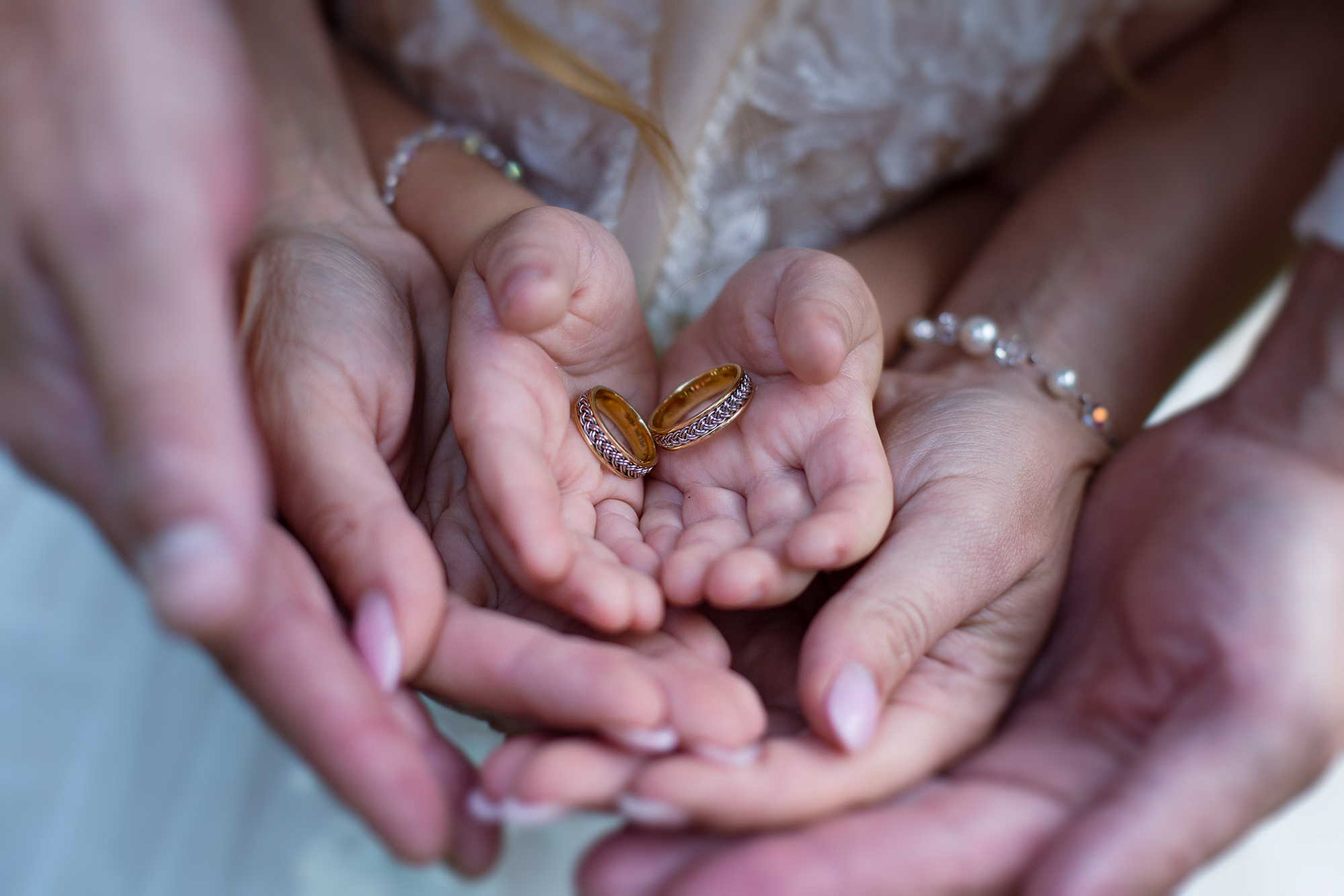 sesja ślubna z dzieckiem