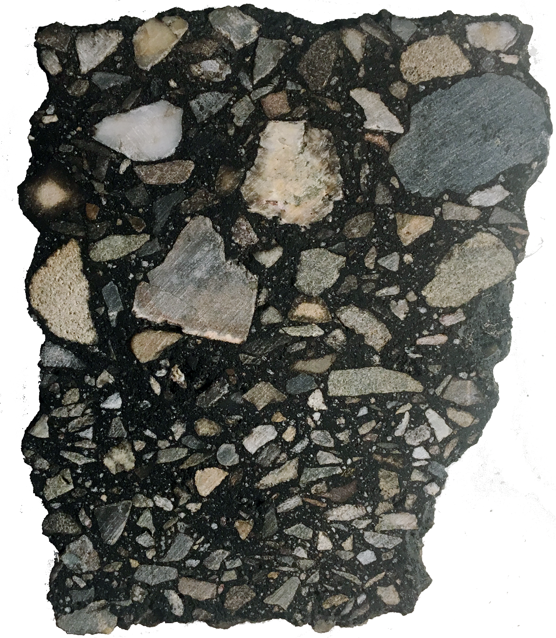 Flooring Made from Asphalt Material