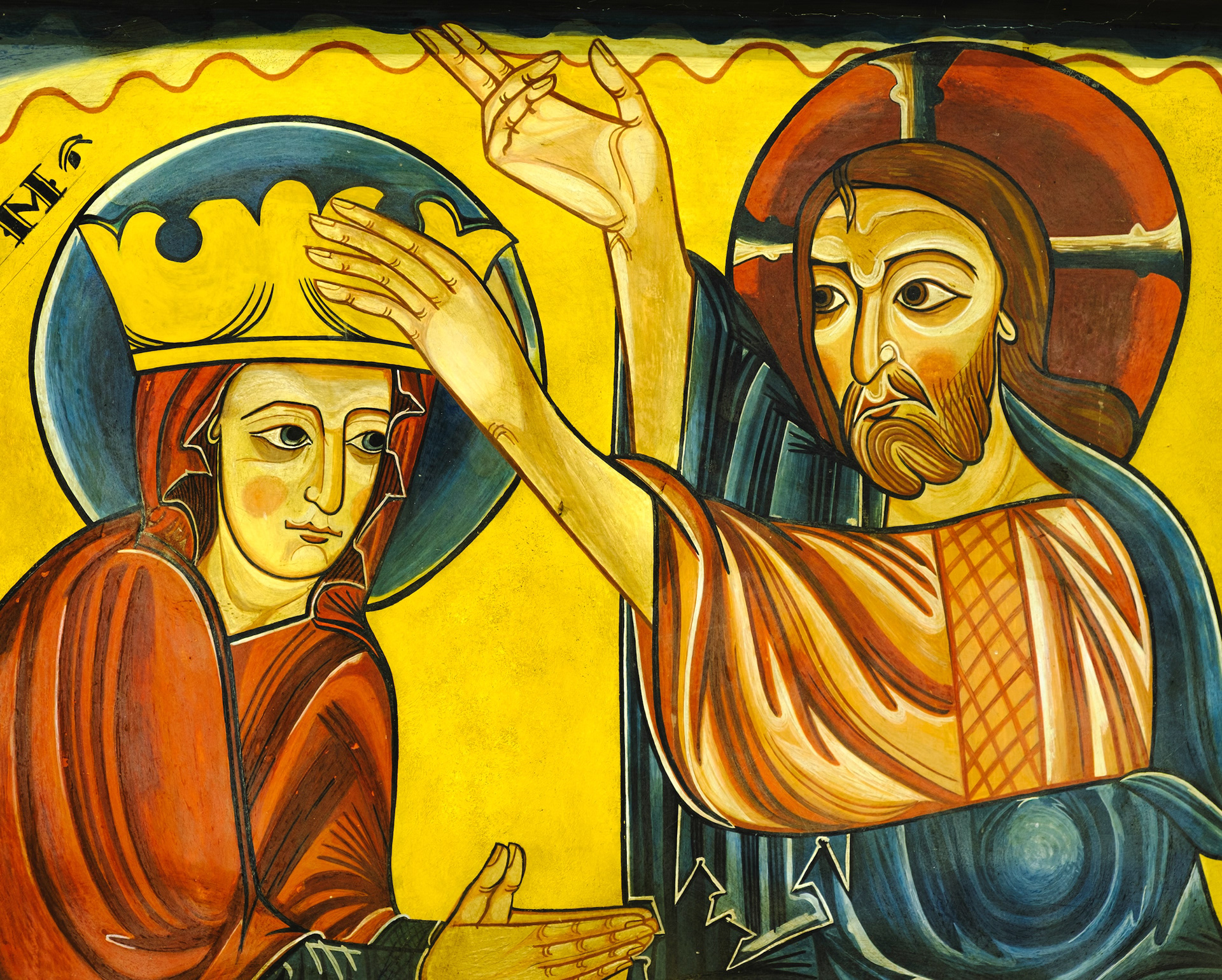 Coronació, Santa Maria de Lluçà