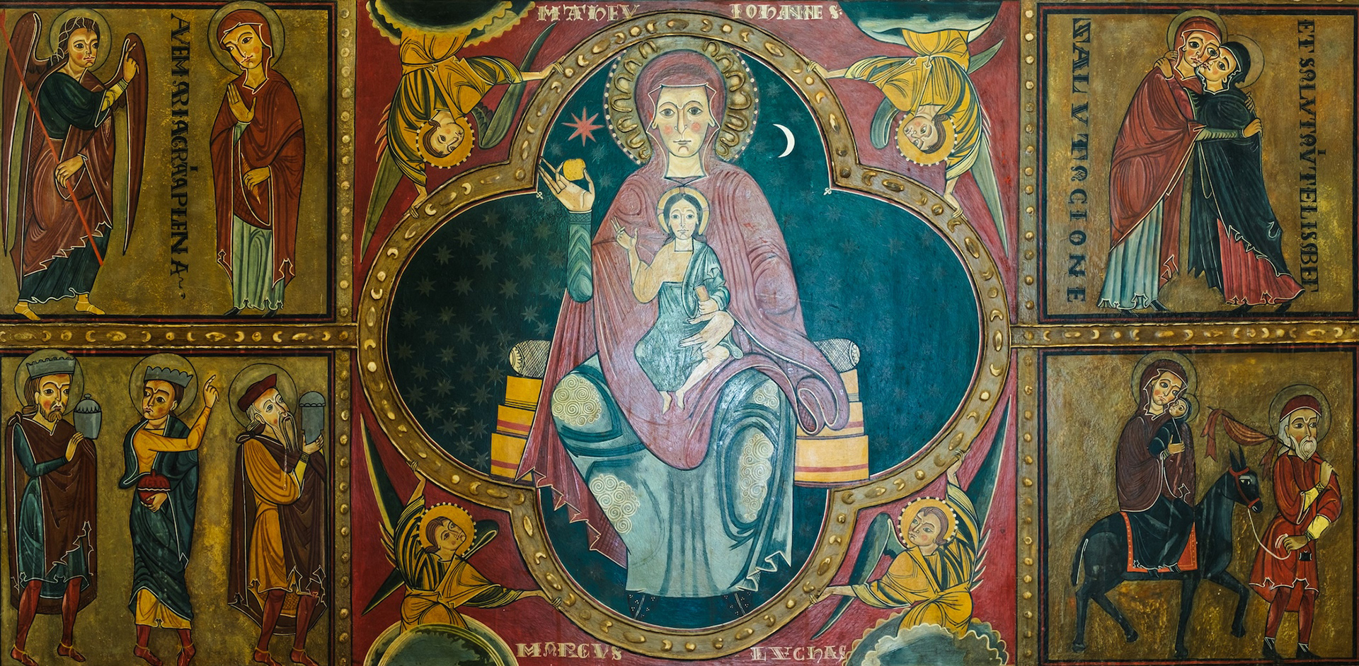 Frontal d'altar, Santa Maria de Lluçà