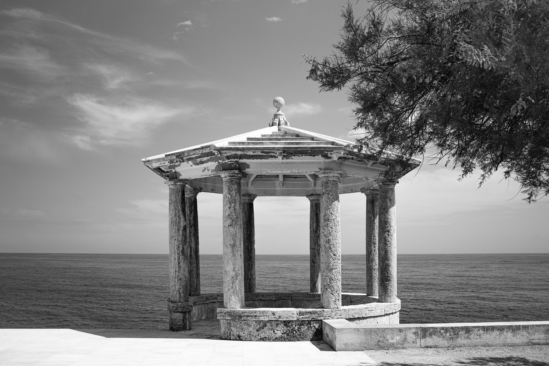 Mirador de s'Agaró, Castell-Platja d'Aro, 1955. Francesc Folguera