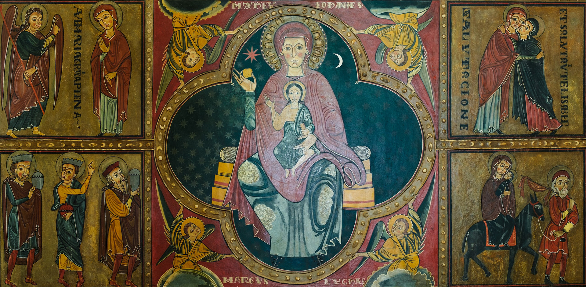 Frontal d'altar de Santa Maria de Lluçà