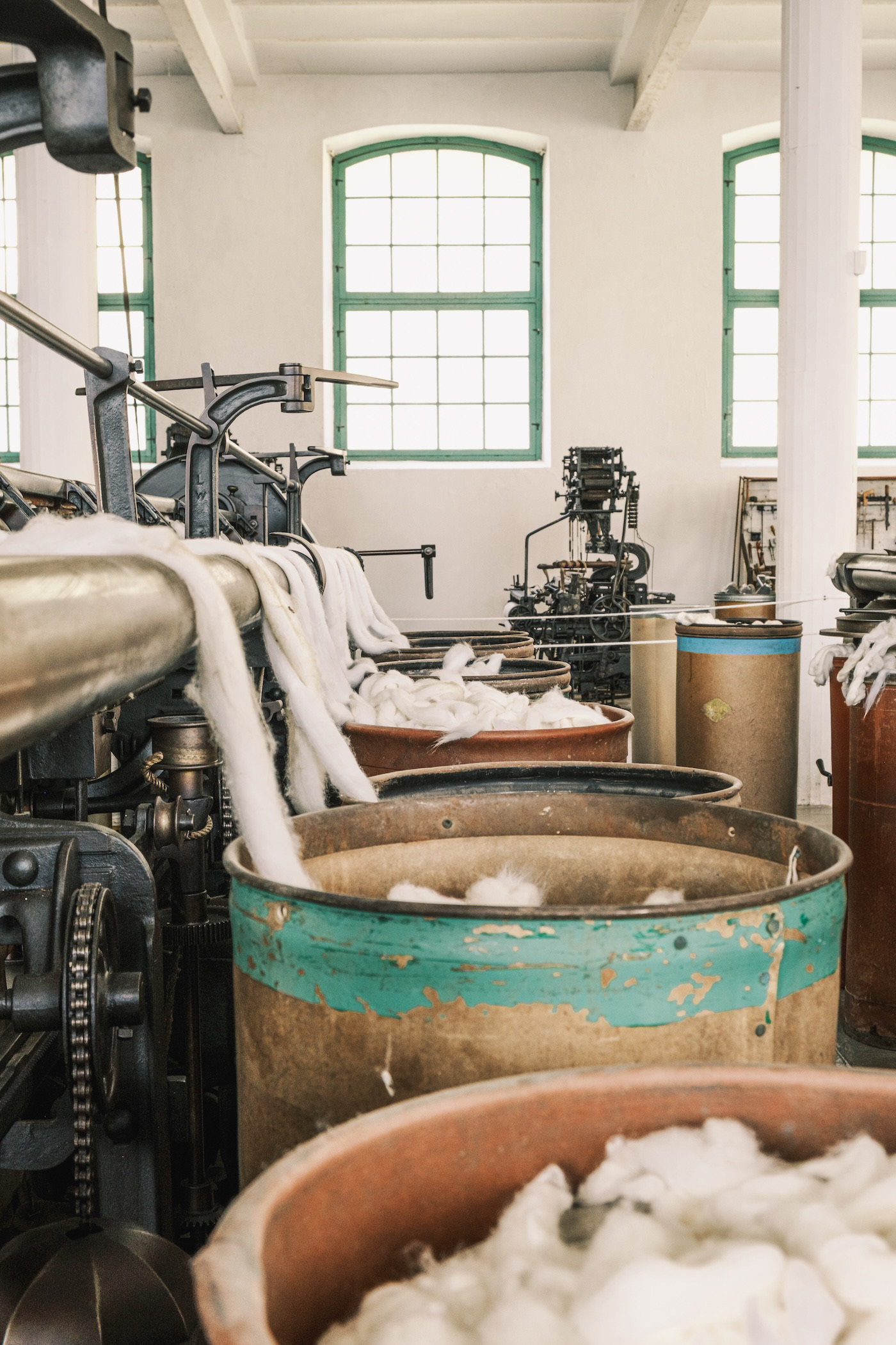 Nau de telers de la colònia Vidal