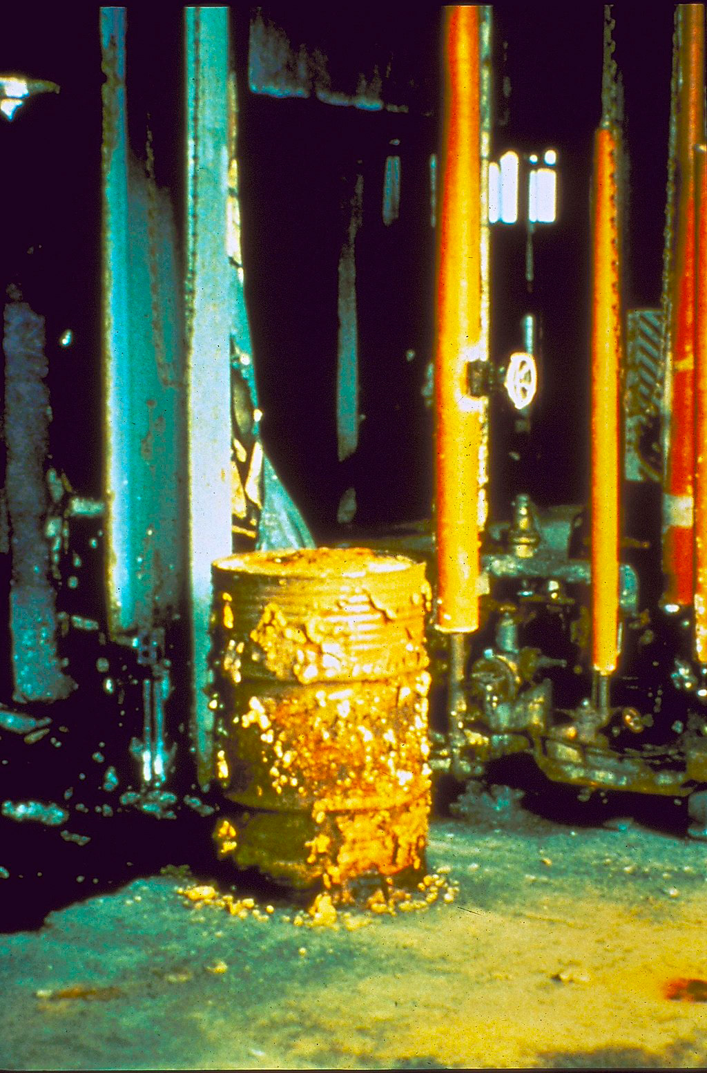 Barrel found at Weldon Spring Site