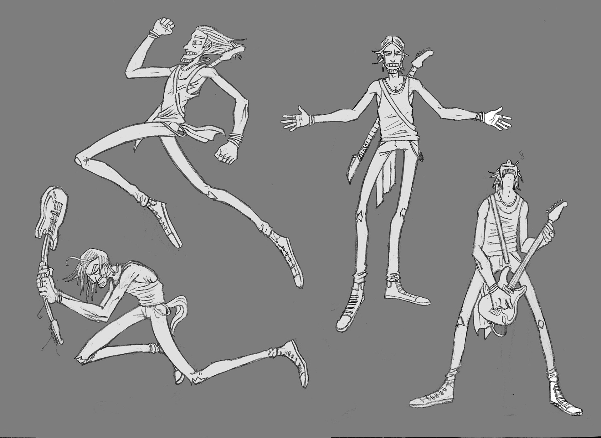 Exploring Javi's phisicallity and personalty.