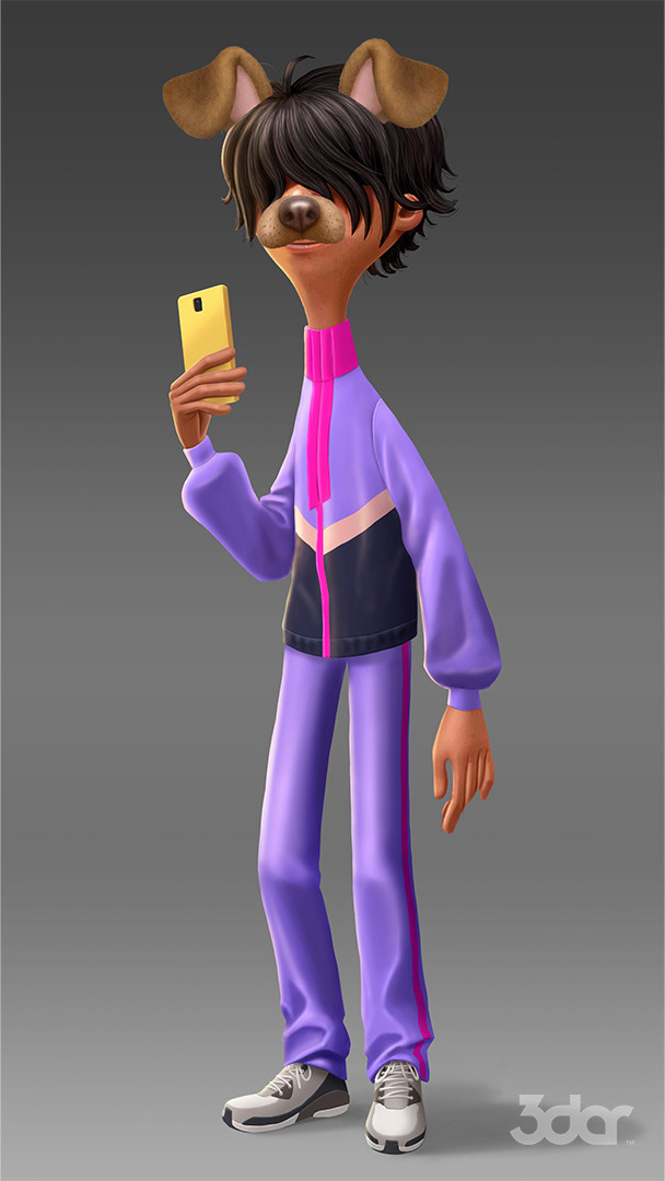 Costume color key.