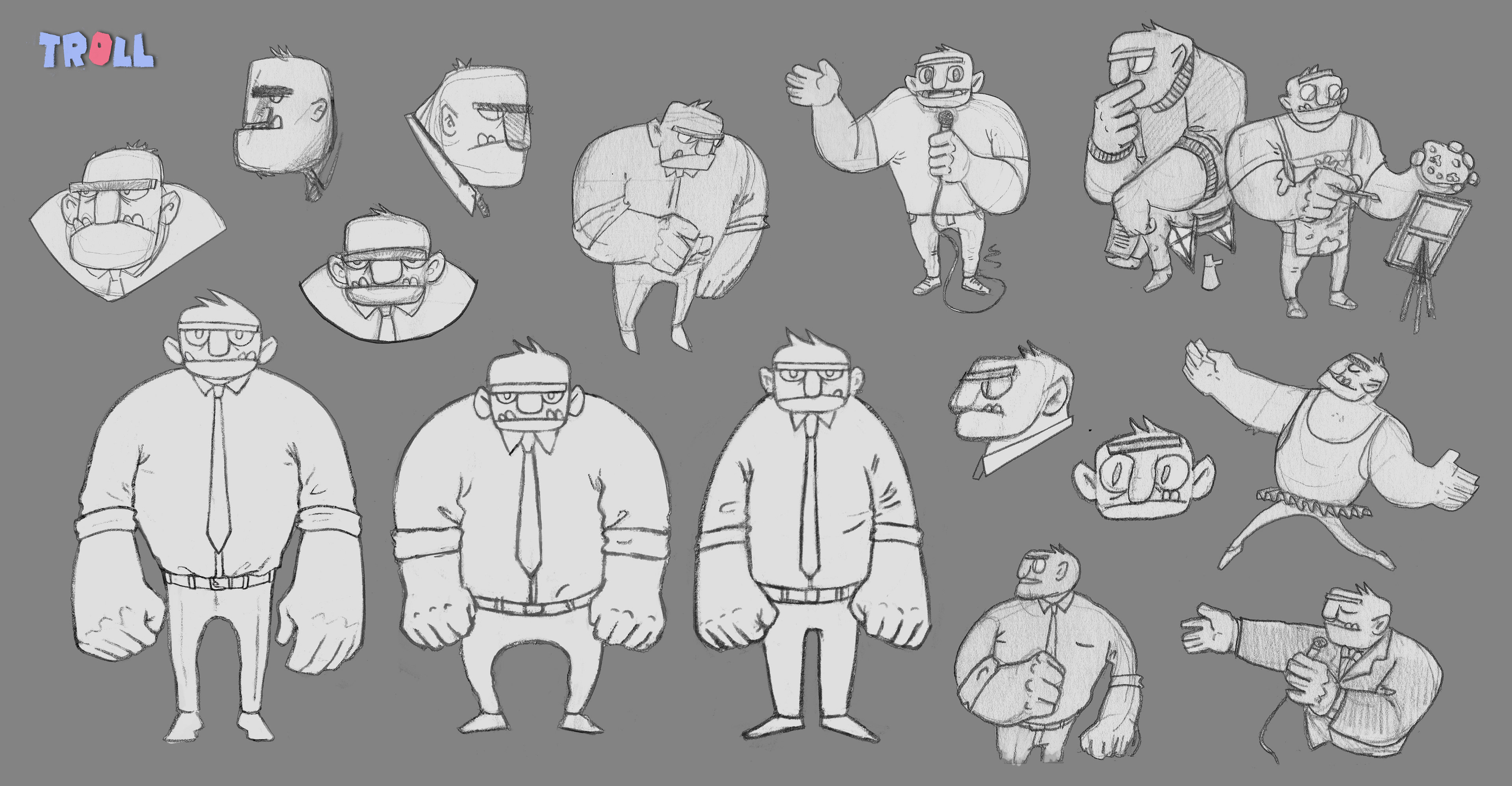 Character exploration.