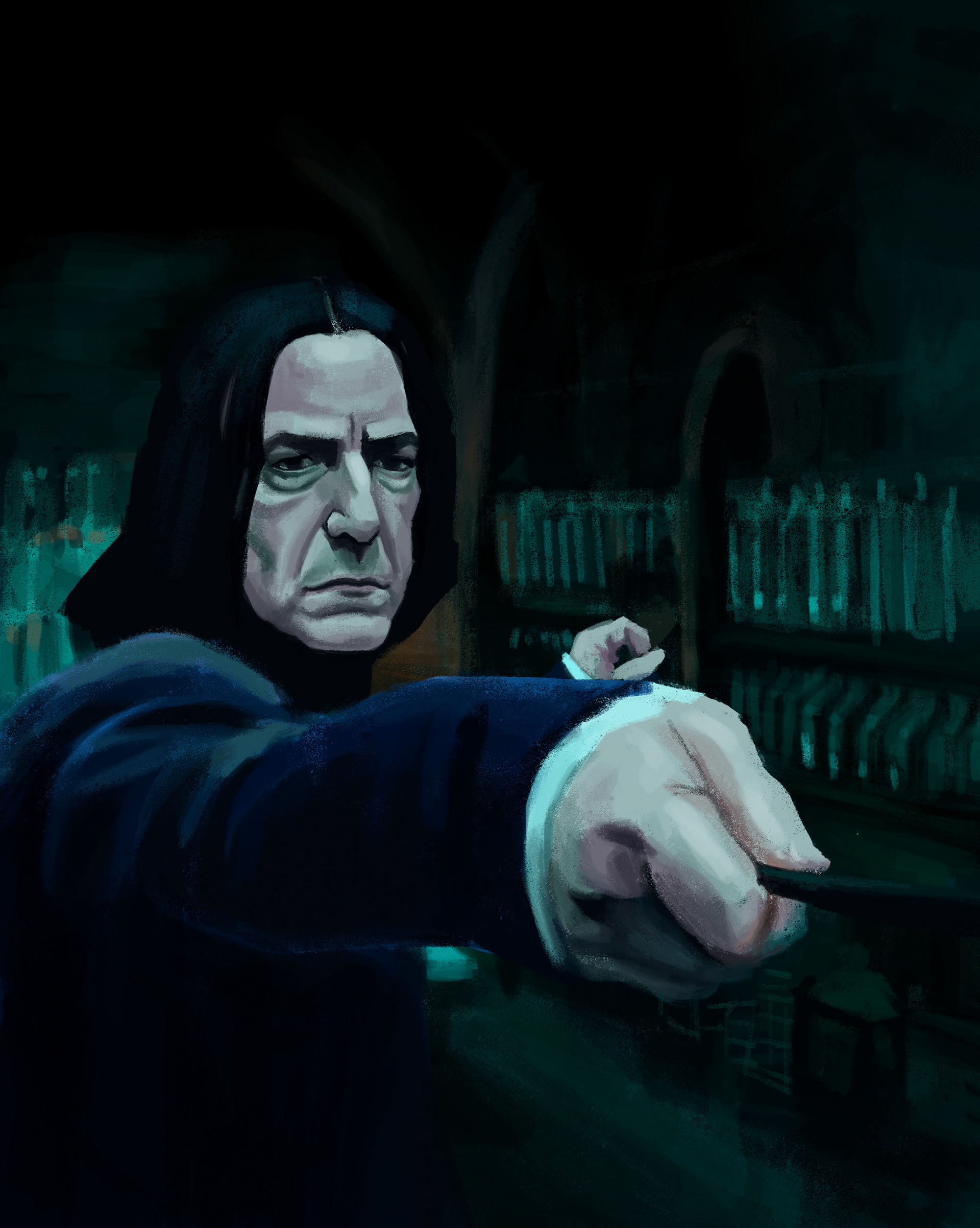 Photography study from the movie Harry Potter and the Order of the Phoenix (2007).
