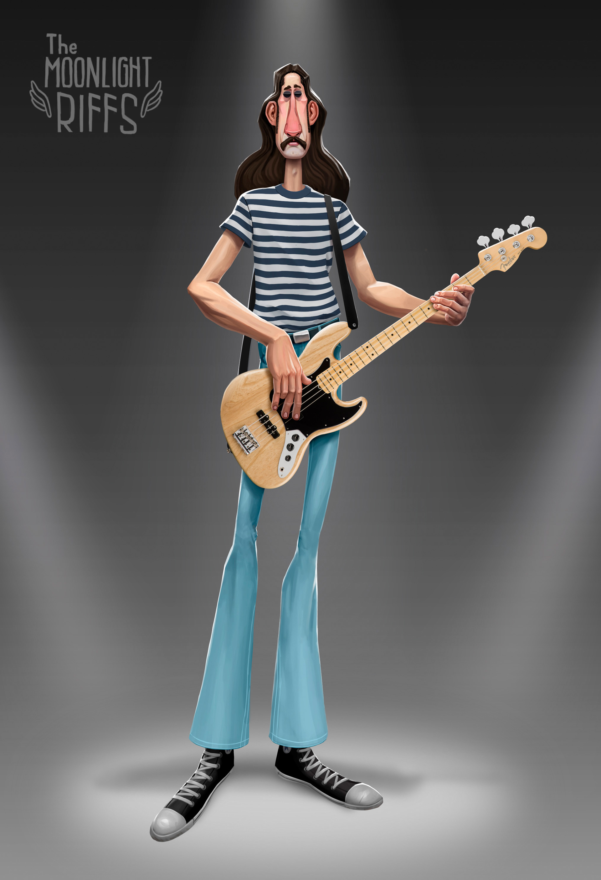 Dutch, bassist of my personal project: The Moonlight Riffs (2023).