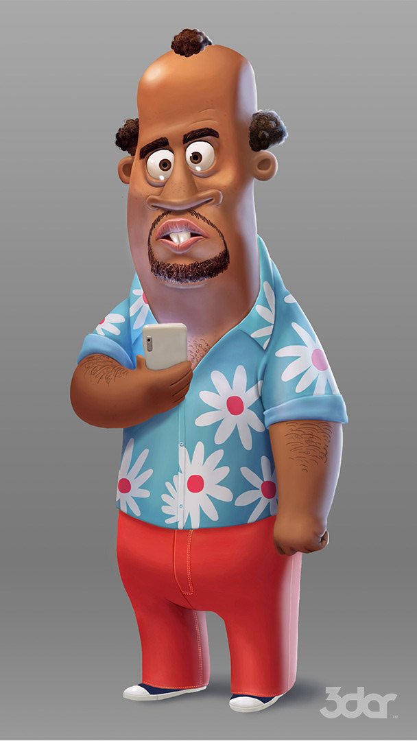 Character color key.