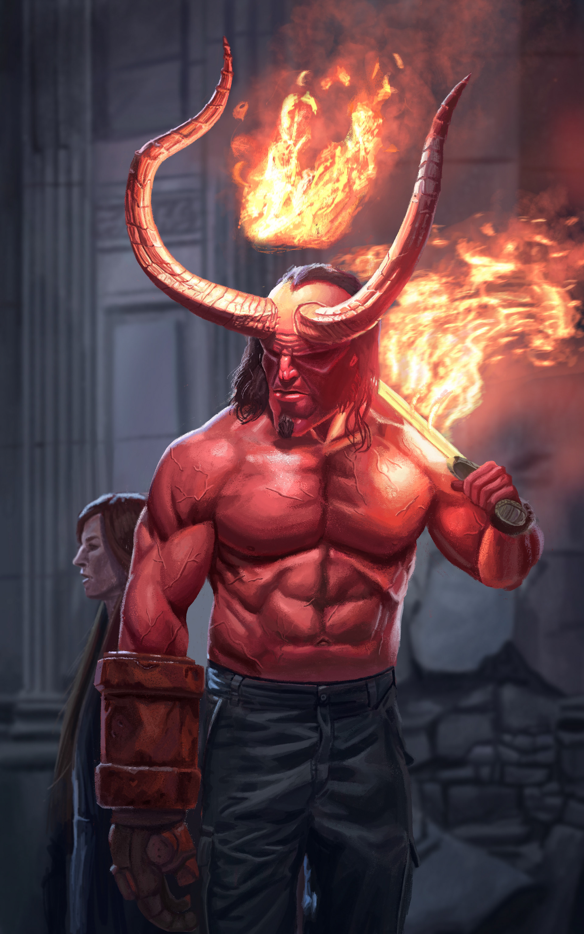 Photography study from the movie Hellboy (2019).