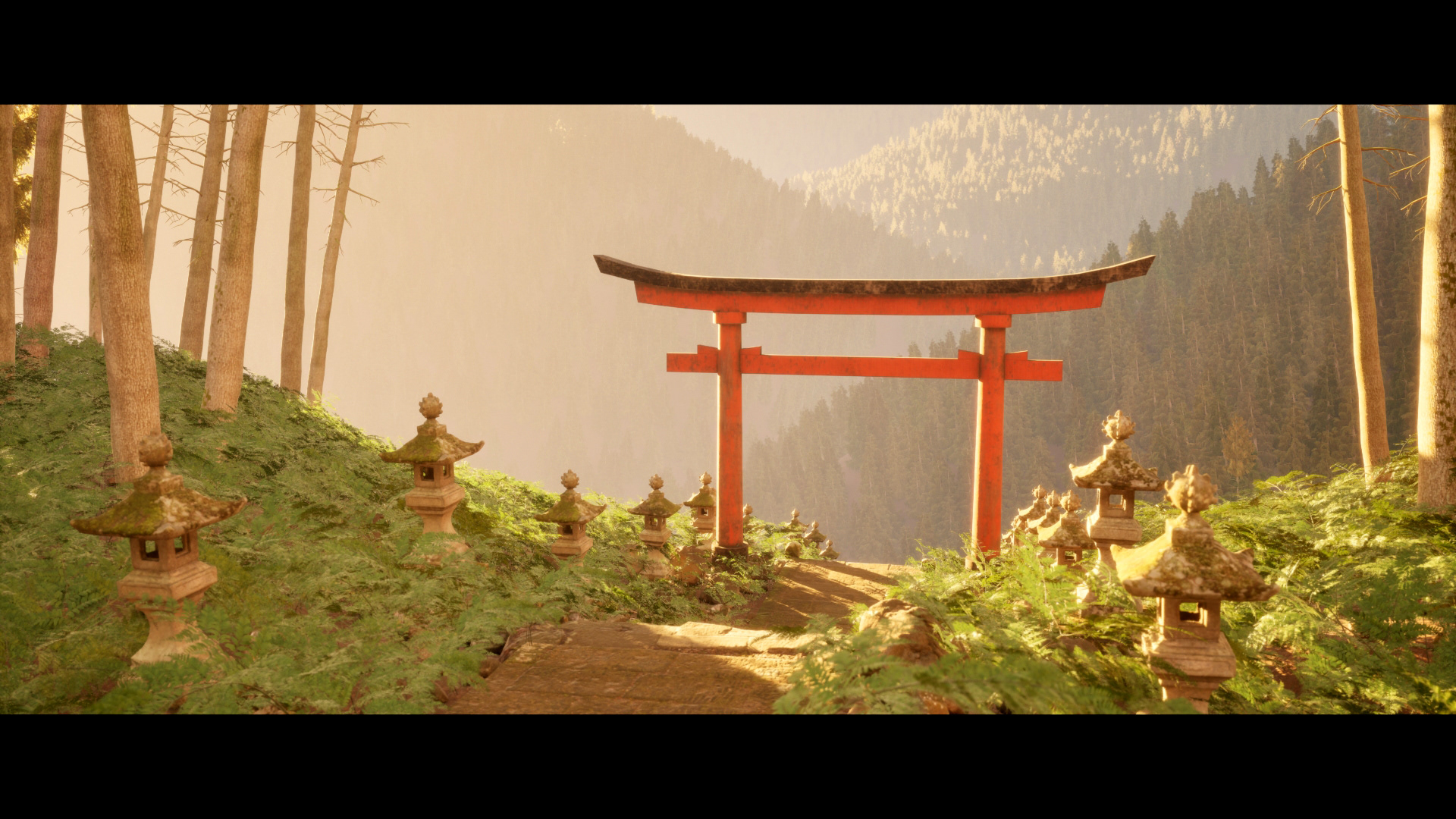 Environment built in Unreal Engine 5.