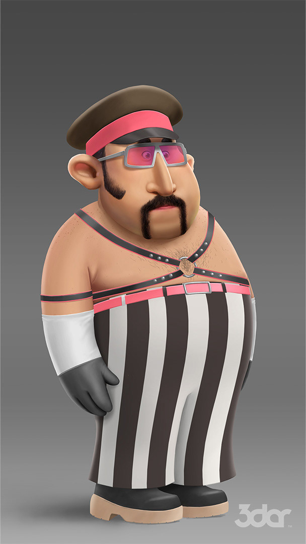 Costume color key.