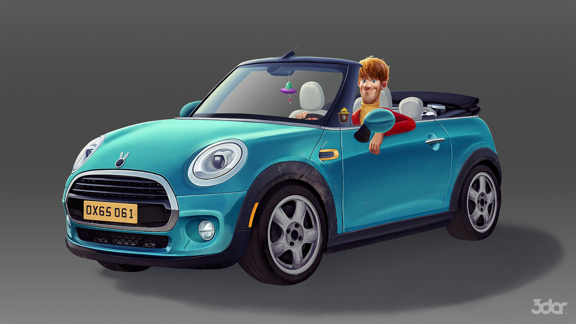 Vehicle color key.