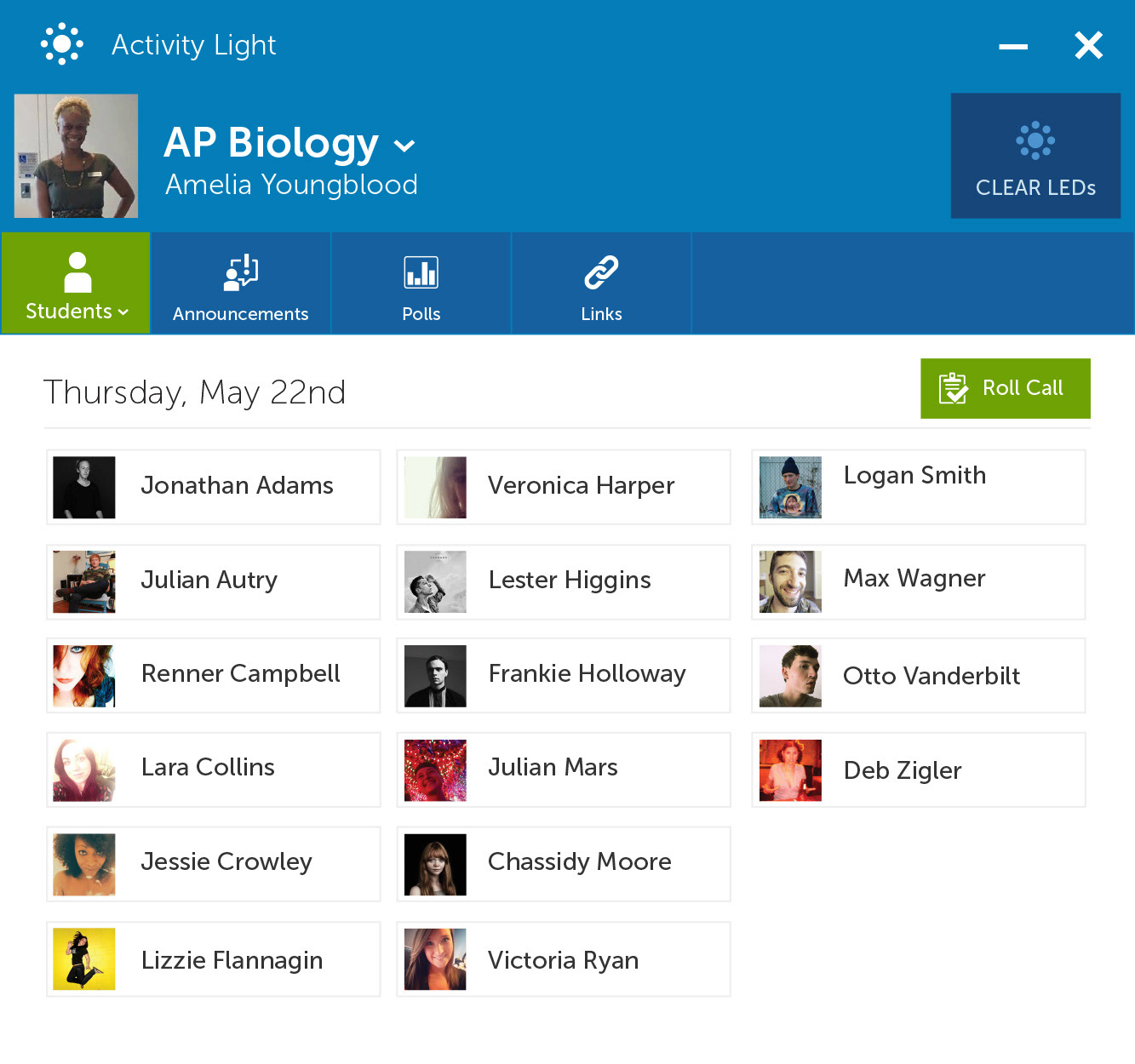 Dell Active Classroom - Roll Call - C4