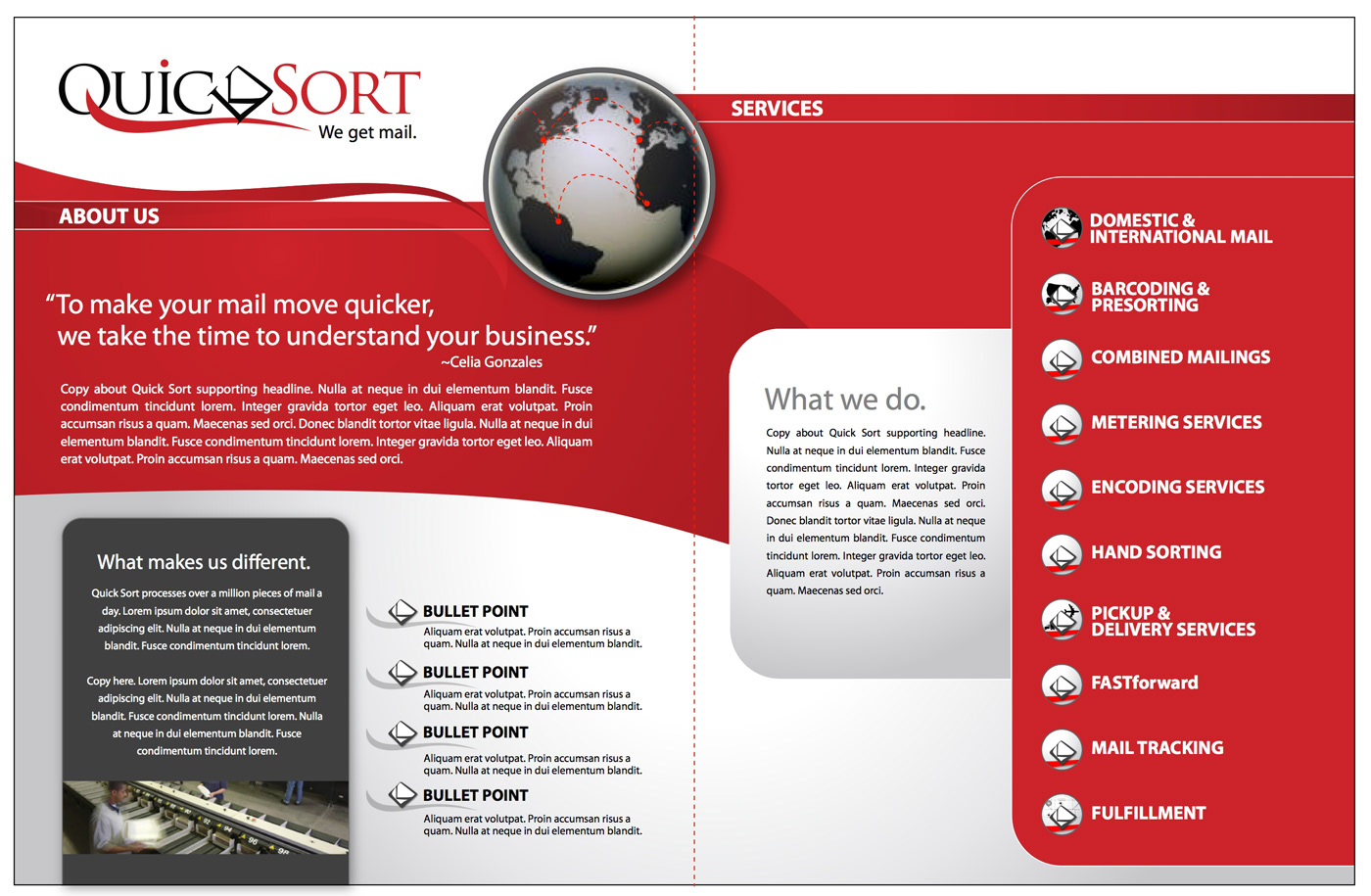 Trifold Brochure - Open 1