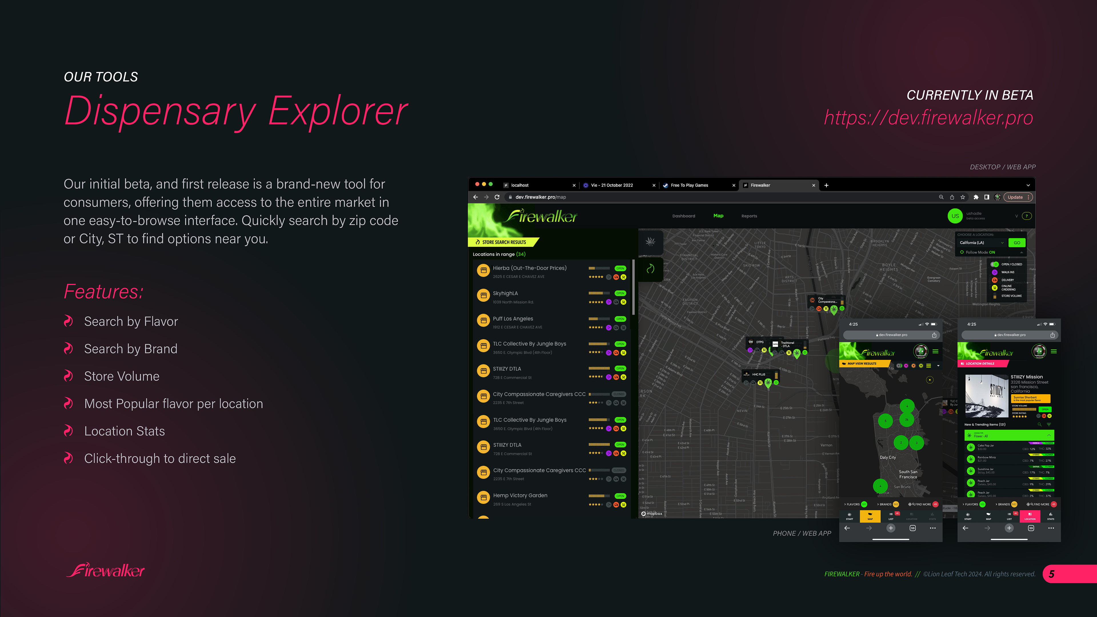 Dispensary Explorer