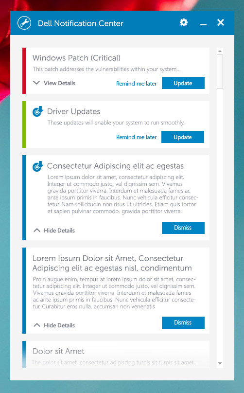 Notification Center - C4