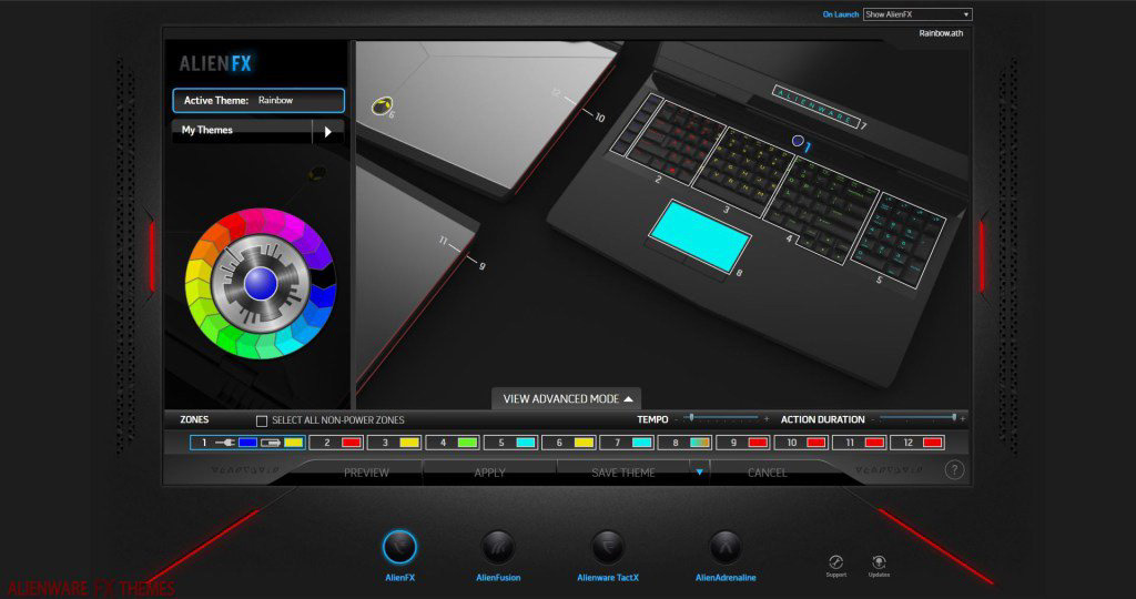 AlienFX - Device Lighting Experience